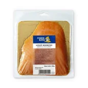 Konserwy i dania rybne - Łosoś norweski wędzony na zimno 200g Fisherking - miniaturka - grafika 1