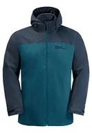 Kurtki męskie - Jack Wolfskin Kurtka męska, blue coral, 3XL - miniaturka - grafika 1