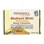 Mydła - Patanjali Ajuwerdyjskie mydło z glinką Multani-Mitti 75g PATANJALI - każdy typ skóry 8904109450228 - miniaturka - grafika 1