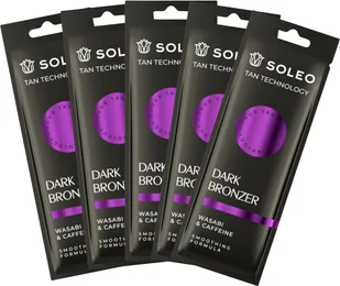 Soleo Tan Technology Dark Bronzer Mocny Bronzer Do Opalania x5szt 15ml - Balsamy i kremy do opalania - miniaturka - grafika 1