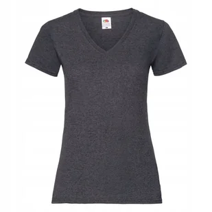 Koszulka Damska Valueweight V-Neck Dark Heather Grey r. XS - Koszulki i topy damskie - miniaturka - grafika 1