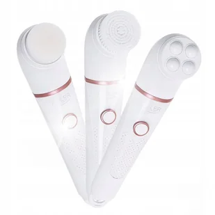 WODOODPORNA SZCZOTECZKA DO OCZYSZCZANIA TWARZY 3w1 - Szczoteczki do twarzy - miniaturka - grafika 1