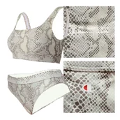 Stroje kąpielowe - Champion Strój Kąpielowy Dwuczęściowy Szary Rozmiar S - miniaturka - grafika 1