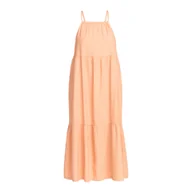 Sukienki - Damska Sukienka ROXY WAVY DAYS ERJWD03772-TJB0 – Pomarańczowy - miniaturka - grafika 1