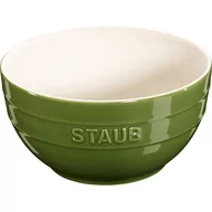 Miski i półmiski - Staub Staub - ceramiczna miska, zielona 40510-796-0 - miniaturka - grafika 1
