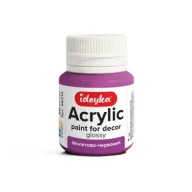 Farby i media malarskie - Ideyka Farba akrylowa fioletowa 20ml - miniaturka - grafika 1