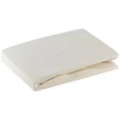 Prześcieradła - Euro Firany Prześcieradło Z Gumką Jersey D91 90 x 200 W.25 Beż 1217939 - miniaturka - grafika 1