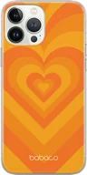 Etui i futerały do telefonów - Etui do Samsung M13 4G/ M23 5G/ F23 Serduszka 007 Babaco Nadruk pełny Pomarańczowy - miniaturka - grafika 1