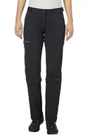 Spodnie damskie - Vaude spodnie damskie Farley Stretch Capri T-Zip II, czarny, 36 (długie) 045770106360 - miniaturka - grafika 1