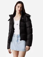 Kurtki damskie - Kurtka zimowa damska krótka Calvin Klein J20J223571-BEH XL Czarna (8720109953282) - miniaturka - grafika 1