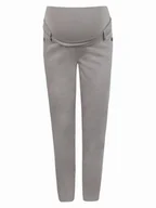 Spodnie damskie - Damskie spodnie ciążowe szare Bellybutton Maternity, r.34 - miniaturka - grafika 1