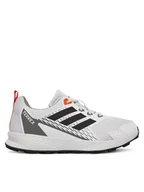 Buty trekkingowe dziecięce - adidas Trekkingi Terrex Tracefinder JS0844 Szary - miniaturka - grafika 1