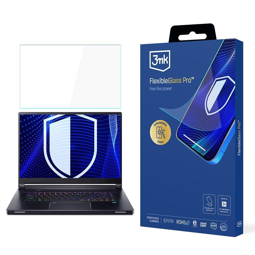 Szkło hybrydowe na ekran do Acer Predator Triton 17X 3mk FlexibleGlass Pro