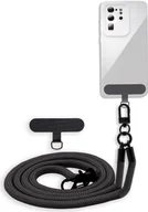 Pozostałe akcesoria do telefonów - Łańcuszek do telefonu komórkowego Cadorabo dla LG G4 PRO w kolorze CZARNYM - Etui na telefon komórkowy z regulowanym paskiem do zawieszenia na szyi - miniaturka - grafika 1
