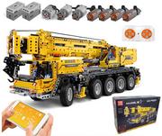 Klocki - Mould King Klocki Dźwig Żuraw Technic Aplikacja Crane Mk13107 - miniaturka - grafika 1