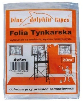 Folia tynkarska 4m x 5m Blue Dolphin