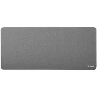 Podkładki pod mysz - Podkładka pod mysz YENKEE YPM 9040GY Office XXL, 90 × 40 cm (45019386) Szara - miniaturka - grafika 1