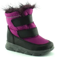 Buty dla dziewczynek - Śniegowce dla dzieci Kornecki 06917 Fuxia - miniaturka - grafika 1