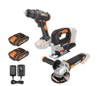 Zestawy elektronarzędzi - Worx WX100 + WX543 + WX800 - miniaturka - grafika 1
