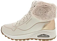 Botki damskie - Skechers Damskie buty UNO Rugged Fall Shimmer Botki, naturalne, 4 UK, naturalny, 37 EU - miniaturka - grafika 1