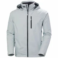 Kurtki i kamizelki sportowe męskie - Kurtka męska Crew Hooded Midlayer Jacket 2.0 Helly Hansen - miniaturka - grafika 1