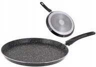 Patelnie - PATELNIA DO NALEŚNIKÓW MARMUROWA 26 CM INDUKCJA - miniaturka - grafika 1