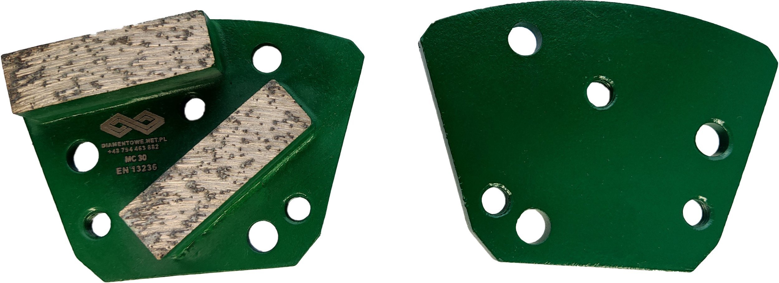 Segment do szlifowania średniej twardości betonu z węglikiem spiekanym do maszyn Blastrac 30