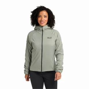 Damska kurtka zimowa Jack Wolfskin PRELIGHT INS JKT W mint leaf - XS - Kurtki damskie - miniaturka - grafika 1