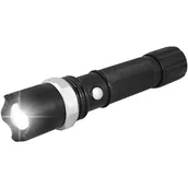 Latarki - Latarka ręczna Ltc LL41 Zoom, zestaw ładowarka si - miniaturka - grafika 1