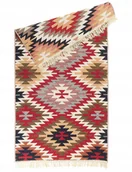 Dywany - Dywan Kilim Tkany Premium wzór 120x160 cm Aztecki - miniaturka - grafika 1