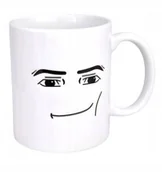 Kubki - KUBEK MAN FACE ROBLOX TWARZ HUMOR Roblox Prezent - miniaturka - grafika 1