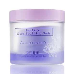 Petitfée Chusteczki nawilżane kojące azulenowe Ultra Soothing Pads) 70 szt - Problemy skórne - miniaturka - grafika 1