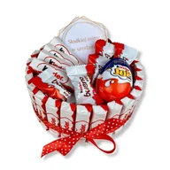 Zestawy upominkowe - TORT KINDER SŁODKI PREZENT - miniaturka - grafika 1