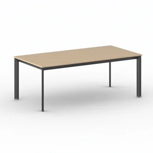 B2B Partner Stół konferencyjny INVITATION 2000 x 1000 x 740 mm, buk 499394 - Stoły i stoliki do biura - miniaturka - grafika 1