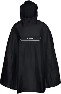 VAUDE VAUDE Valdipino Ponczo, black XXL 2021 Peleryny przeciwdeszczowe 22850100600 - Pozostała odzież dla rowerzystów - miniaturka - grafika 1