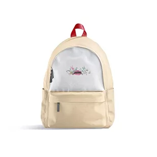 Bonamaison Unisex TRGCBP103756-R plecak, wielokolorowy, 43 x 30 cm - Plecaki - miniaturka - grafika 1