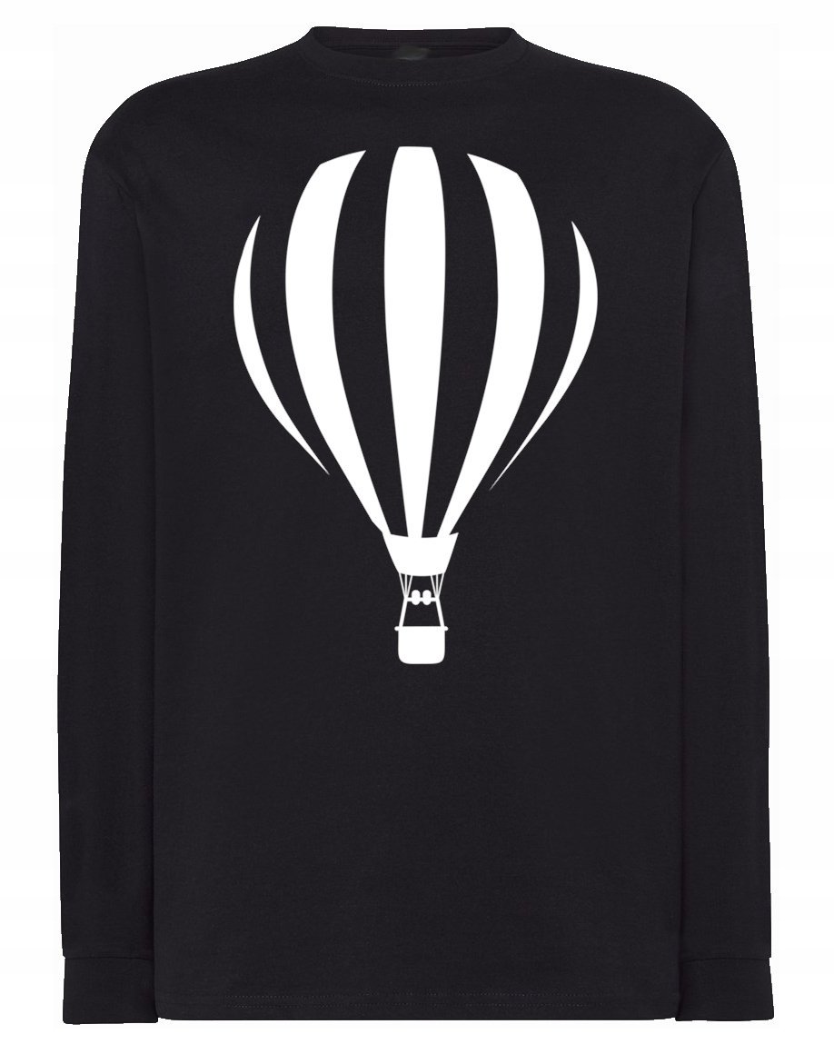 Longsleeve męski fajny nadruk BALON r.XS