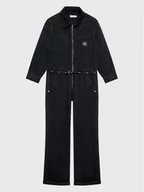 Kombinezony dla dzieci - Calvin Klein Jeans Kombinezon IG0IG01674 Czarny Regular Fit - miniaturka - grafika 1