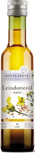 BIO PLANETE (oleje i oliwy) BIO PLANETE oleje i oliwy) OLEJ Z LNIANKI RYDZOWY) VIRGIN BIO 250 ml BIO PLANETE 3445020207904 - Zdrowa żywność - miniaturka - grafika 1