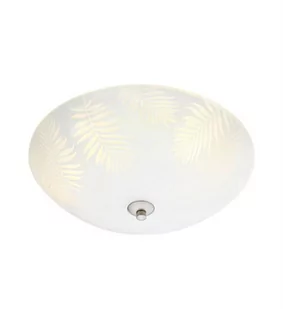 Markslojd Blad 107754 Plafon lampa sufitowa 2x40W E14 biały/stalowy - Lampy sufitowe - miniaturka - grafika 2