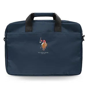 US Polo Torba USCB15PUGFLNV 16" granatowa/navy - Torebki damskie - miniaturka - grafika 1