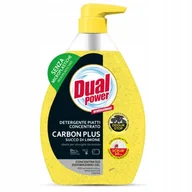 Płyny do naczyń - Dual Power DUAL POWER ULTRA Skoncentrowany płyn do mycia naczyń, CARBON PLUS LEMON , 600 ml 8054633838518 - miniaturka - grafika 1