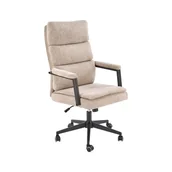 Fotele i krzesła biurowe - Fotel Obrotowy Pracowniczy Adriano Beżowy Halmar - miniaturka - grafika 1