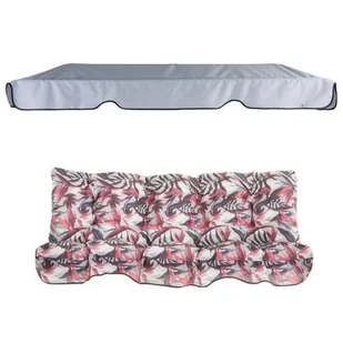 Poduszki z daszkiem na huśtawkę 150 cm Piemont A092-03PB PATIO - Poduszki ogrodowe - miniaturka - grafika 1
