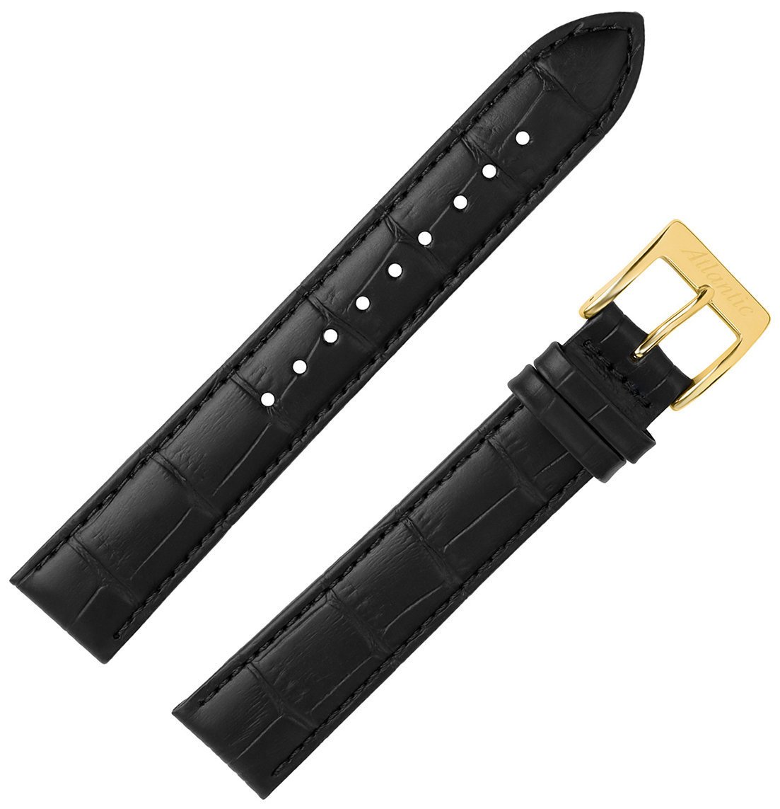 Pasek do zegarka Atlantic 20 mm czarny XL