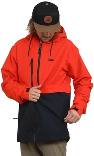 kurtka street zimowa męska HORSEFEATHERS CLOSTER II JACKET Fiery Red - Kurtki męskie - miniaturka - grafika 1