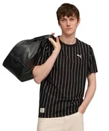 Koszulki męskie - PUMA Koszulka w paski klasy - miniaturka - grafika 1