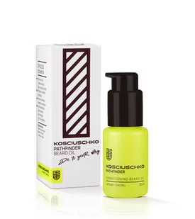 KOSCIUSCHKO Pathfinder Beard Oil - Kondycjonujący olejek do brody z formułą Męskie Minerały - Kosmetyki i akcesoria do pielęgnacji brody - miniaturka - grafika 1