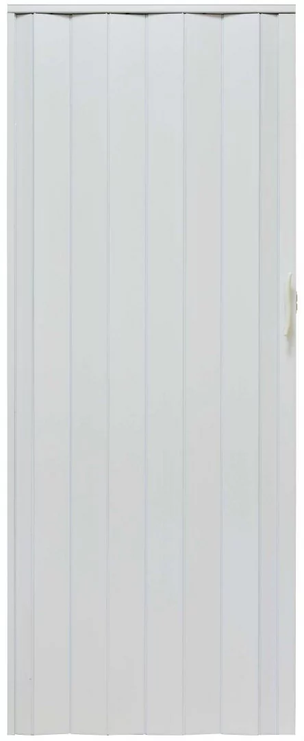Drzwi harmonijkowe 001P-014-90 biały mat 90 cm