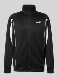 Kurtka treningowa ze stójką i zamkiem błyskawicznym - Kurtki i kamizelki sportowe męskie - miniaturka - grafika 1